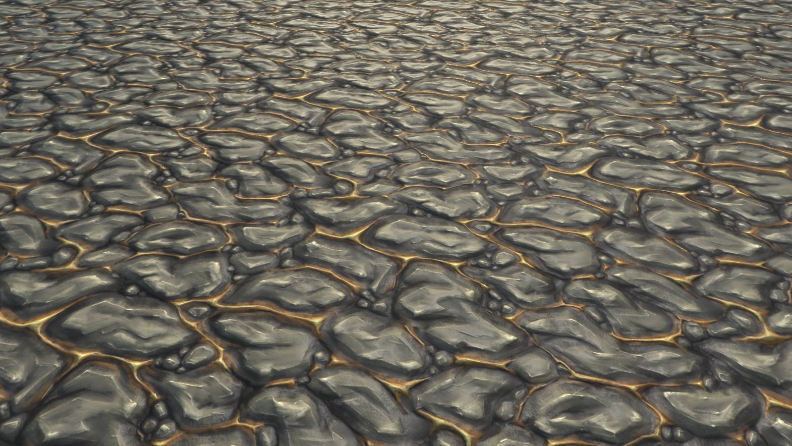 Stylized Rocks Vol 25 - Hand Painted Texture Pack Texture_24