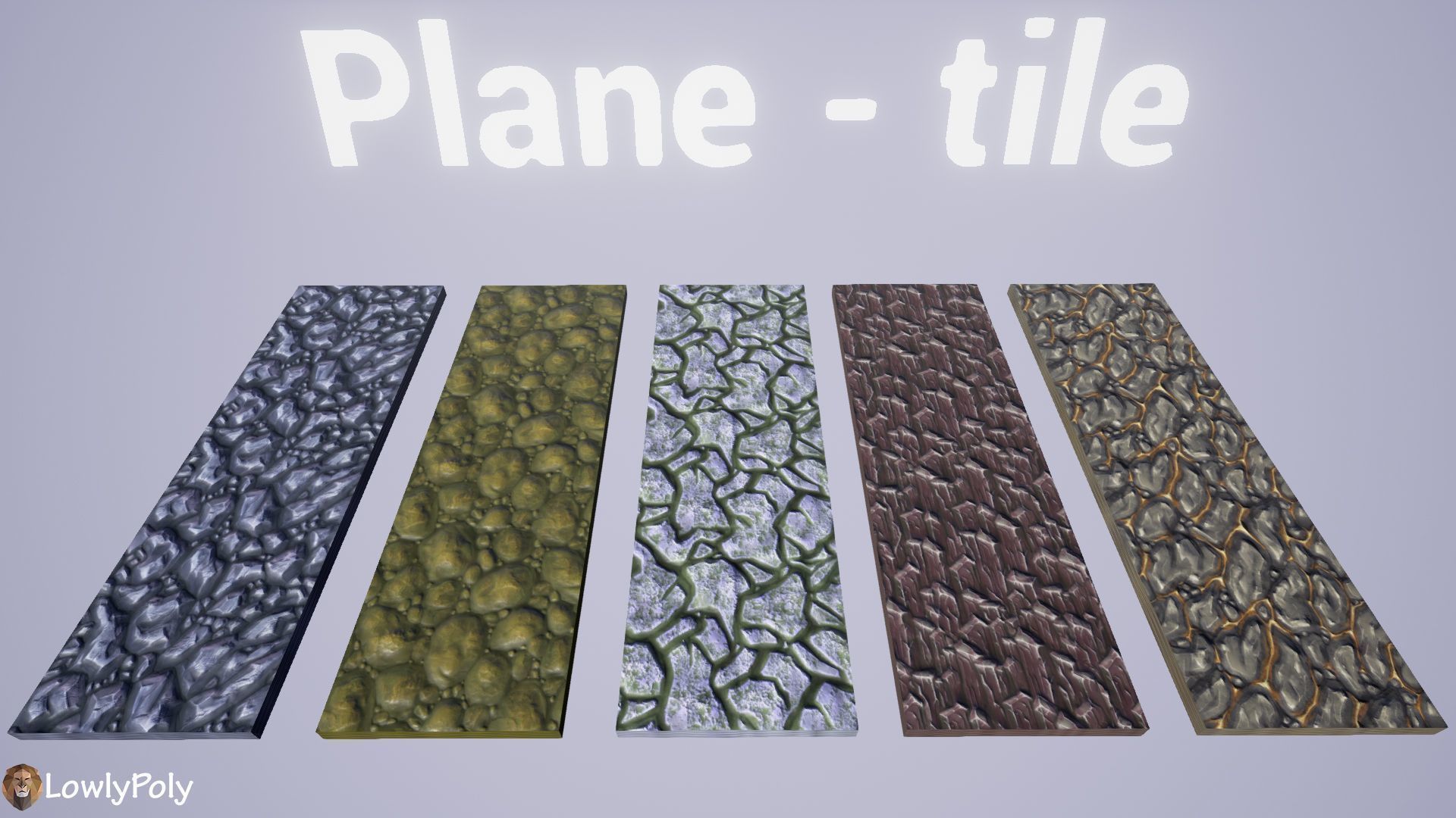 Stylized Rocks Vol 25 - Hand Painted Texture Pack Texture_14