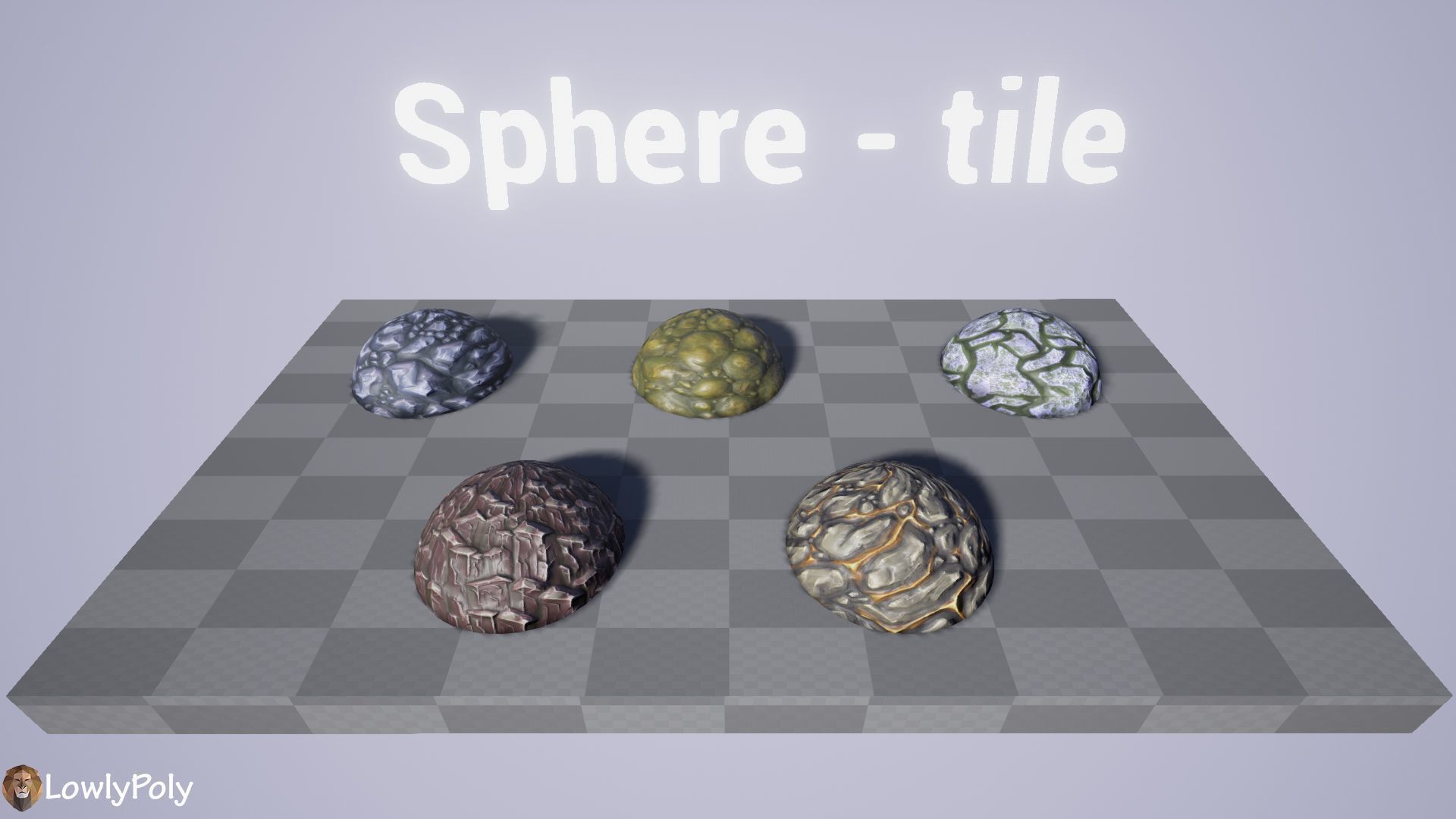 Stylized Rocks Vol 25 - Hand Painted Texture Pack Texture_15