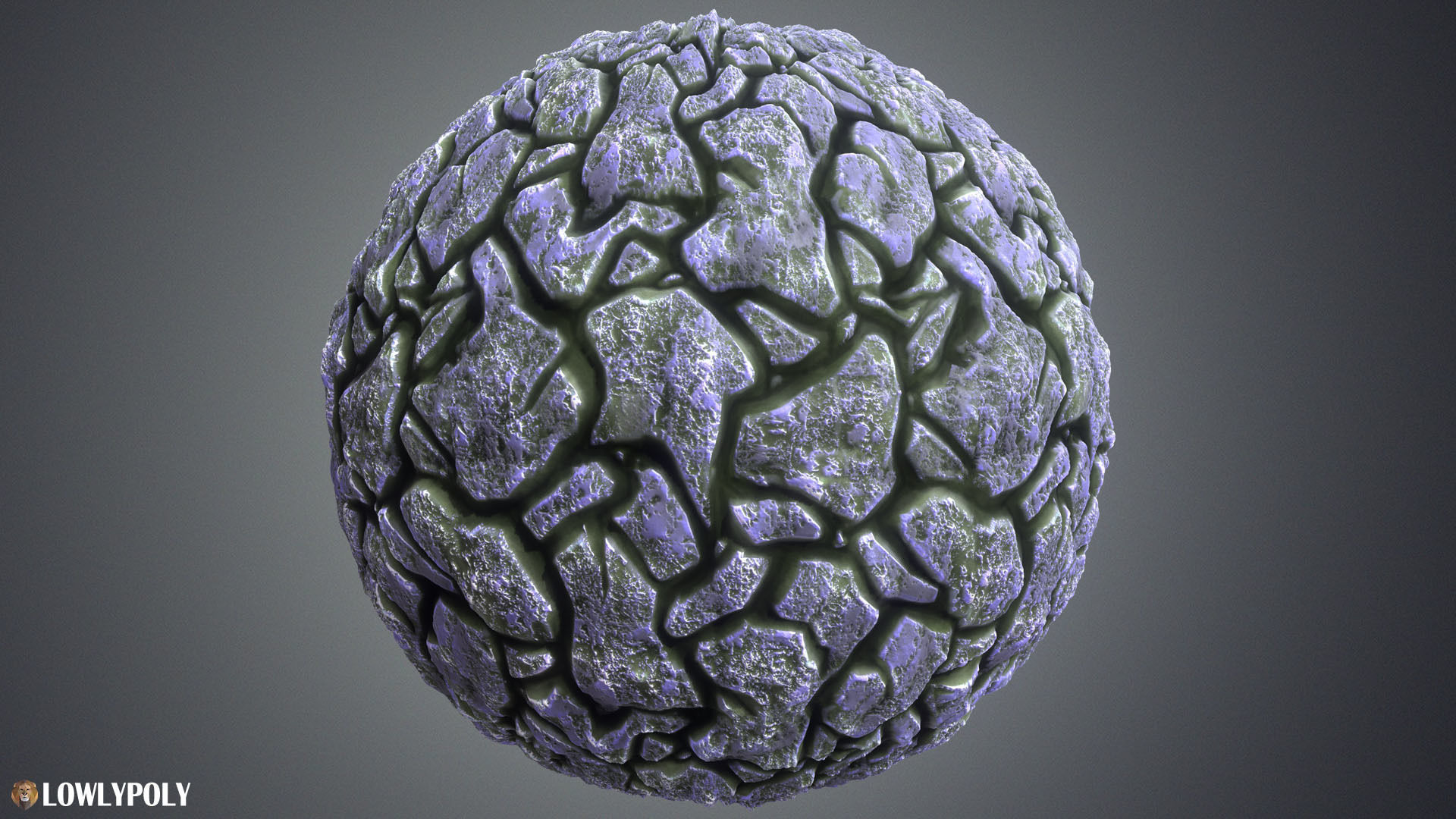 Stylized Rocks Vol 25 - Hand Painted Texture Pack Texture_7