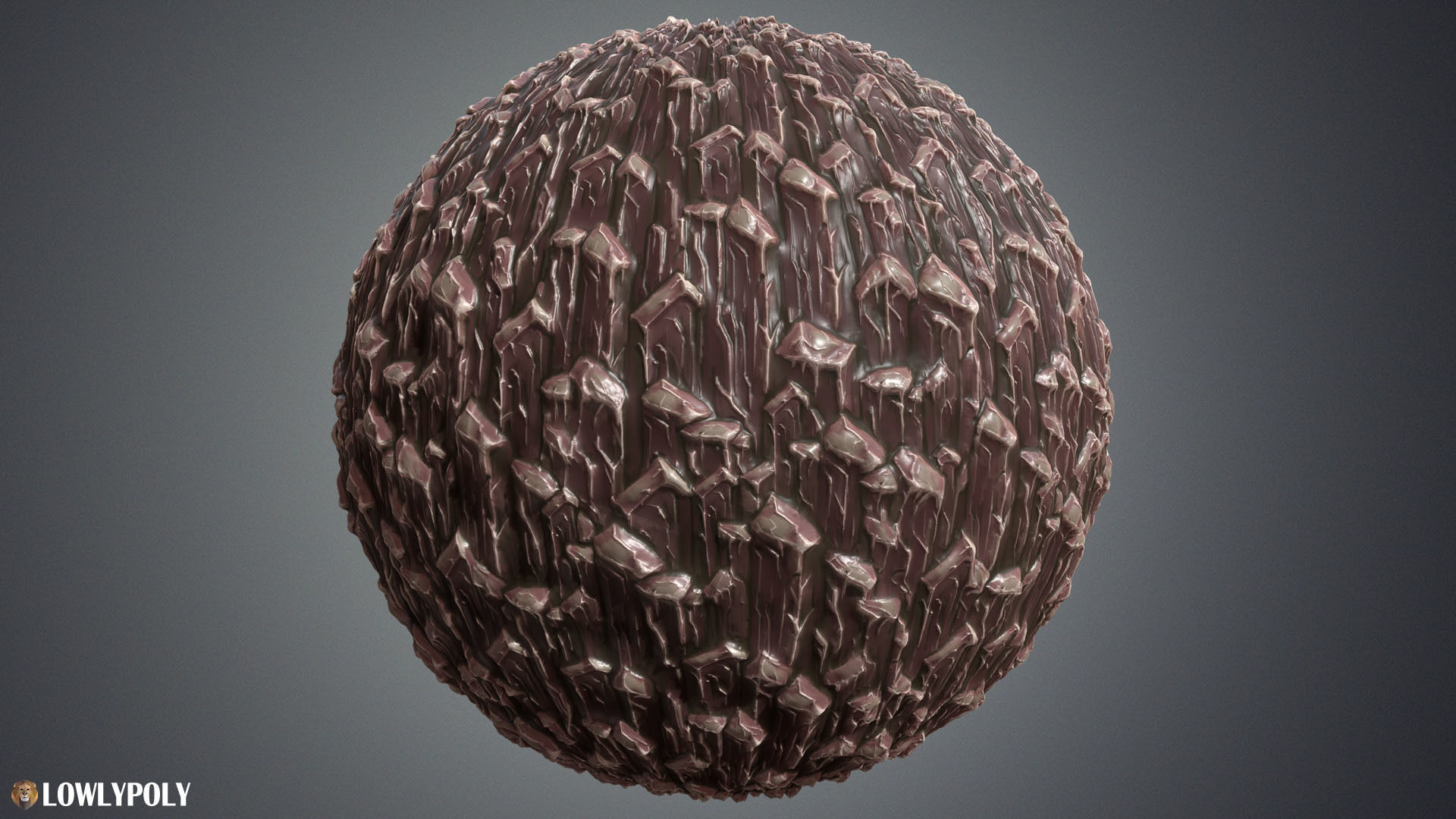 Stylized Rocks Vol 25 - Hand Painted Texture Pack Texture_4