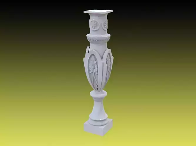 Baluster 01 3D print model