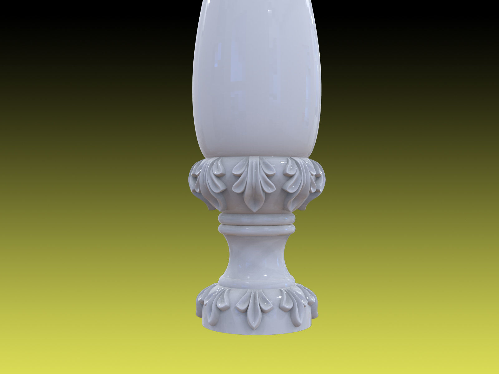 Baluster 03 3D print model_1