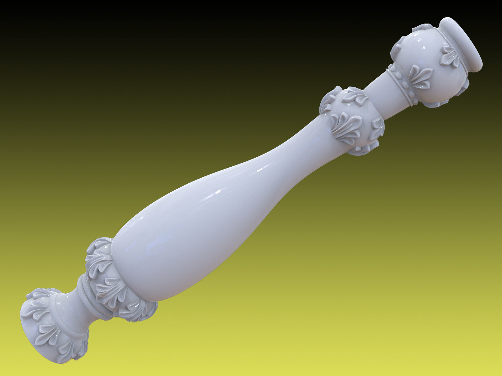 Baluster 03 3D print model_4