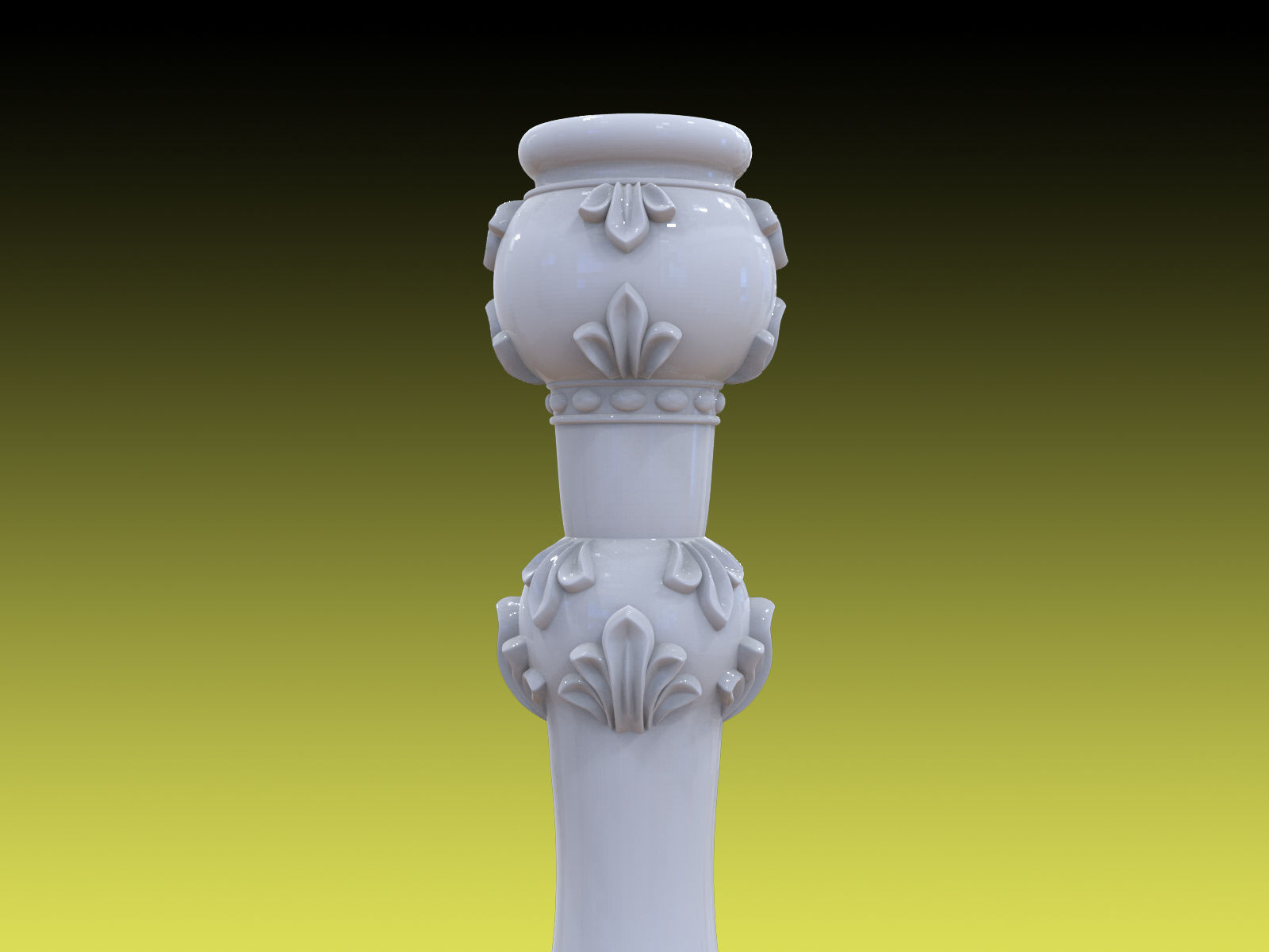 Baluster 03 3D print model_2
