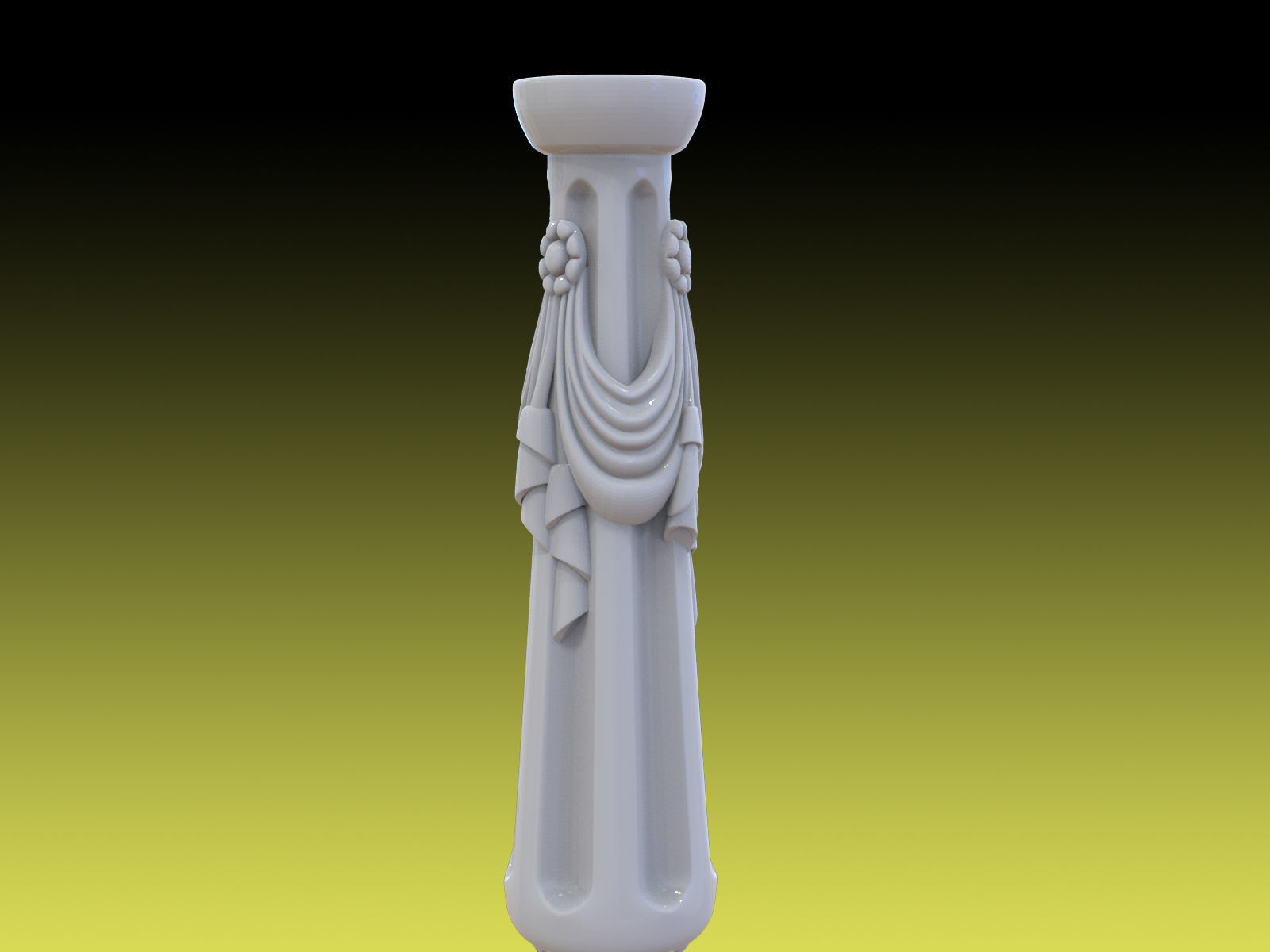 Baluster 04 3D print model_2