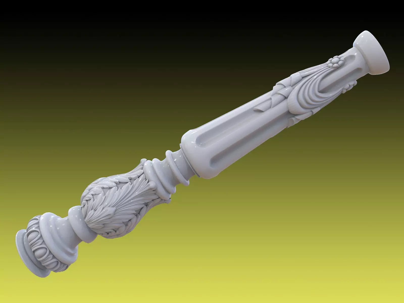 Baluster 04 3D print model_0