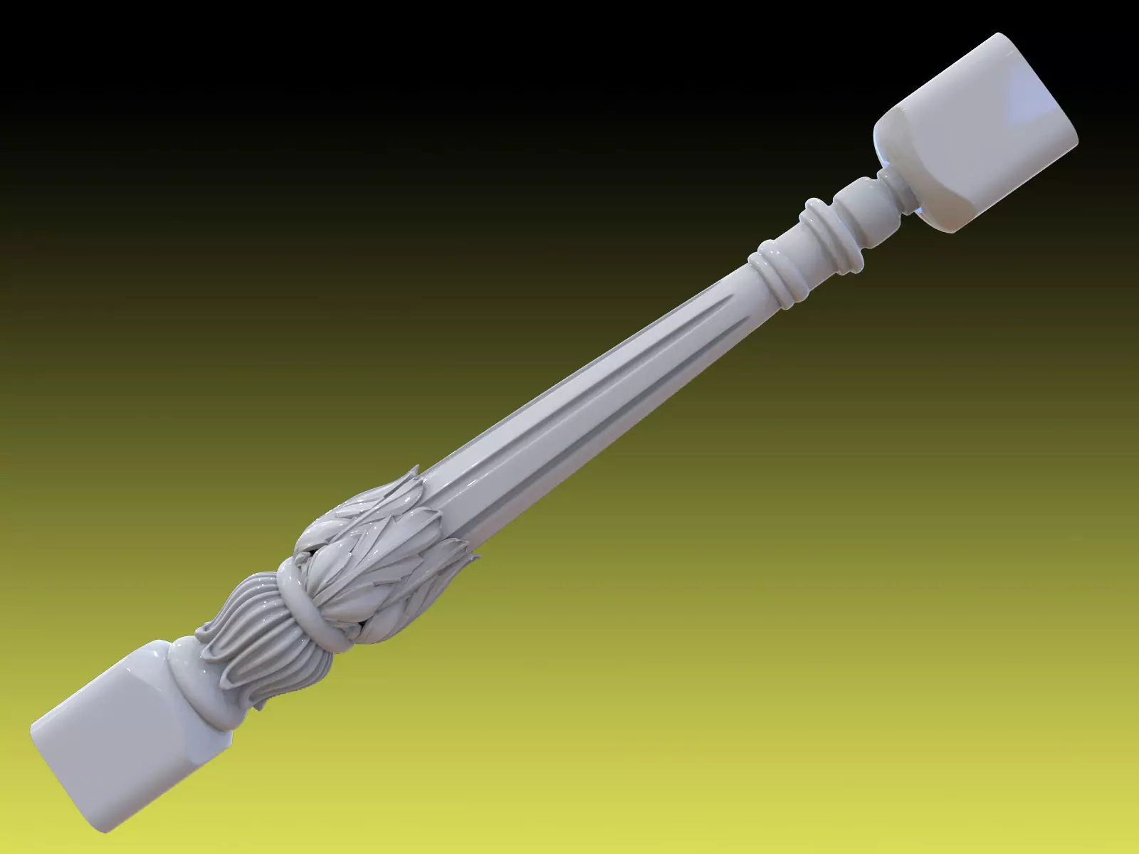 Baluster 05 3D print model_0