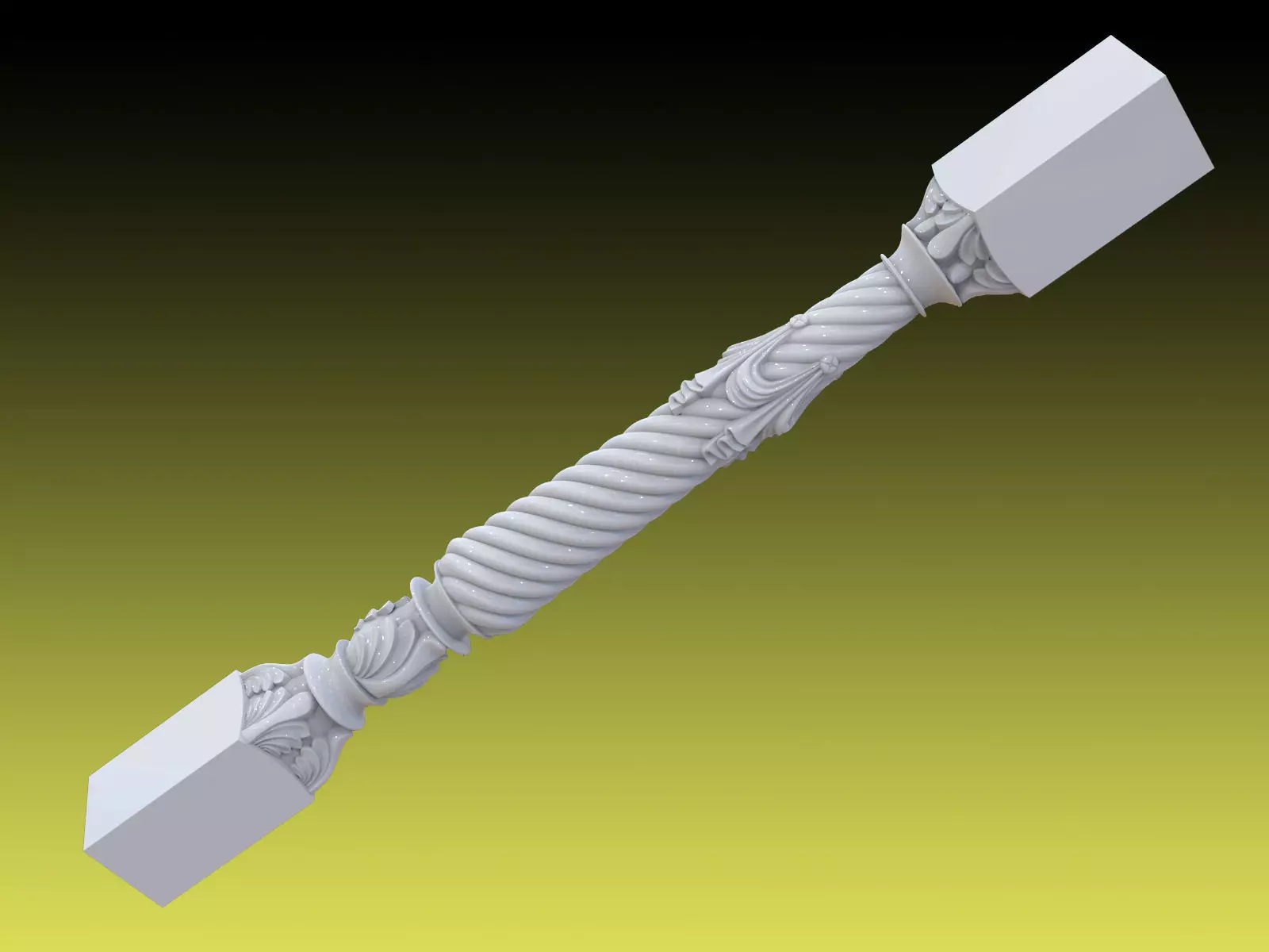 Baluster 06 3D print model_0