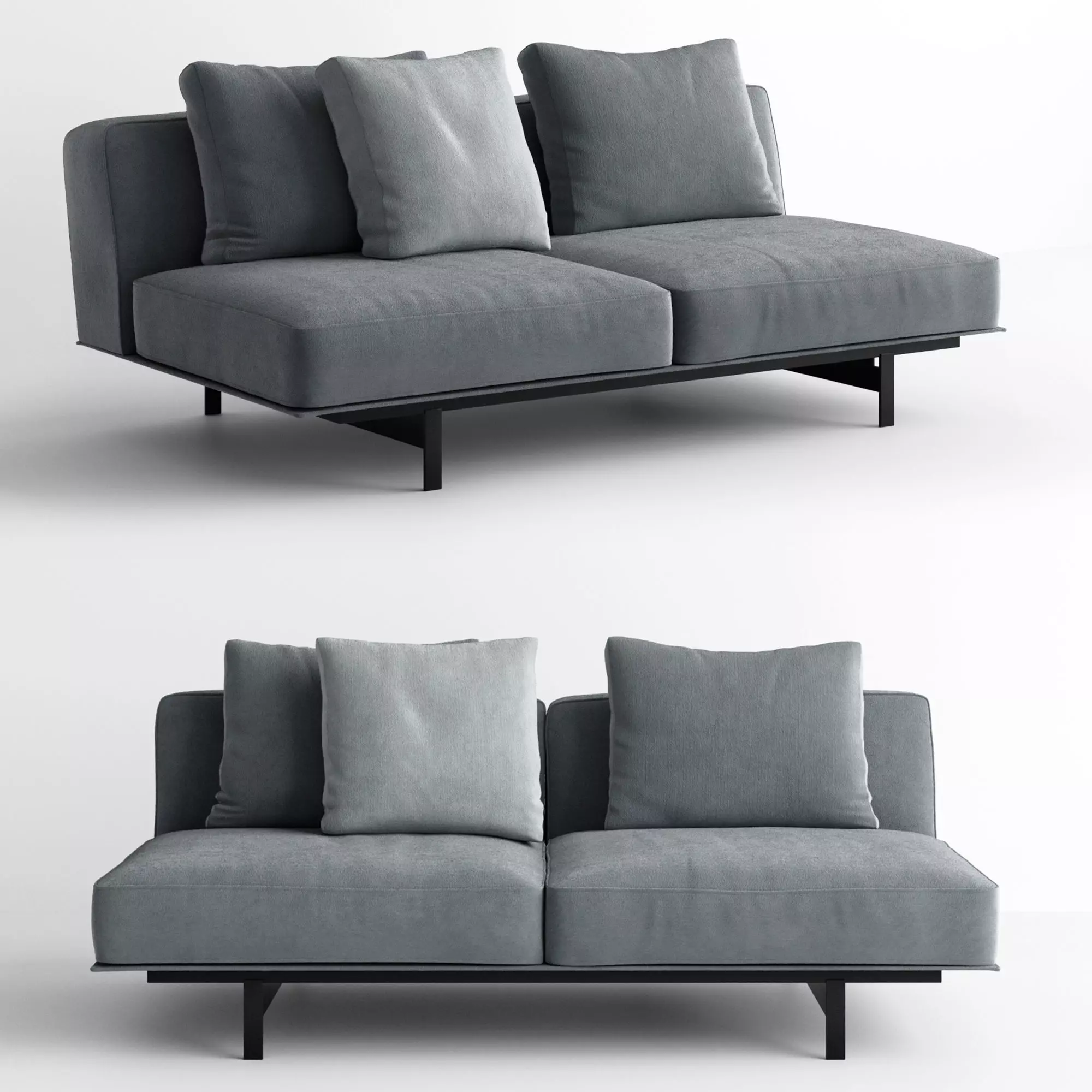 Lema Yard Sofa Unit 01 3D model_0