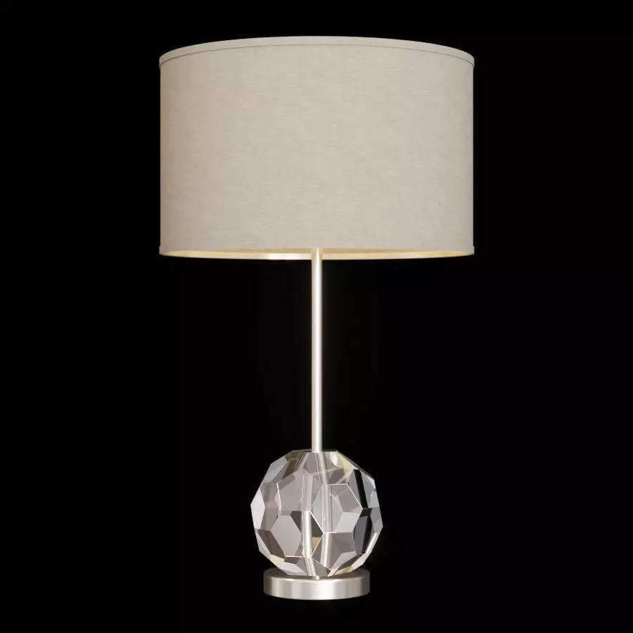 RH BOULE DE CRISTAL TABLE LAMP Nickel 3D model_0