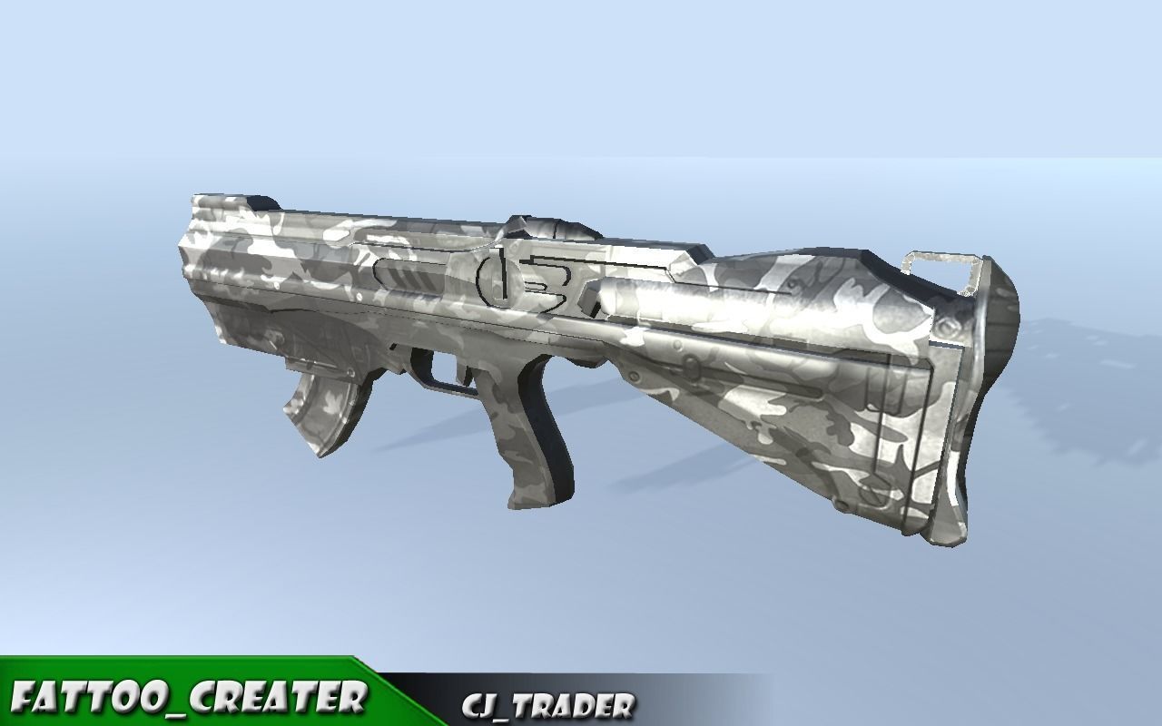 Modern Sci-Fi Weapons Space Gun Pack 3d model 3D Model Collection_11