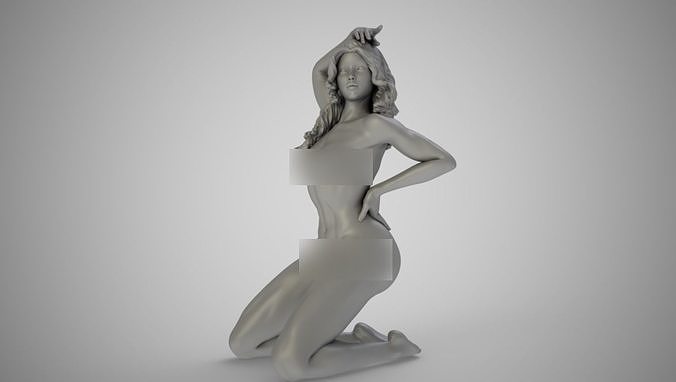 Art Pose 8 3D print model
