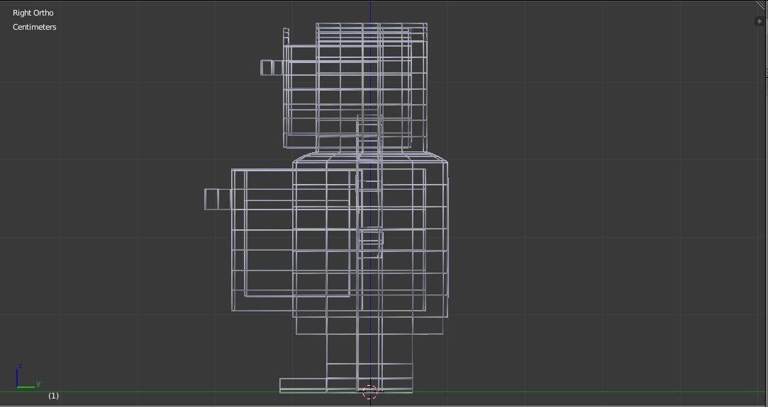 Simple Cupboard  Free low-poly 3D model_6