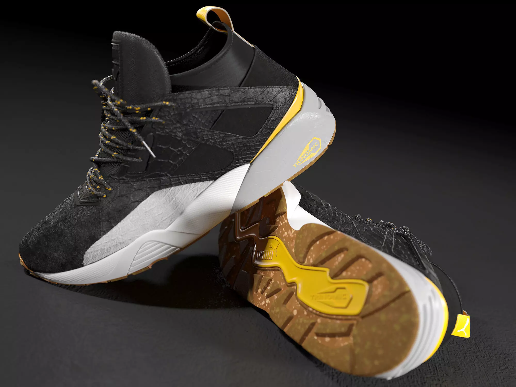 Puma BOG Sock Ice Cream 3D model_0