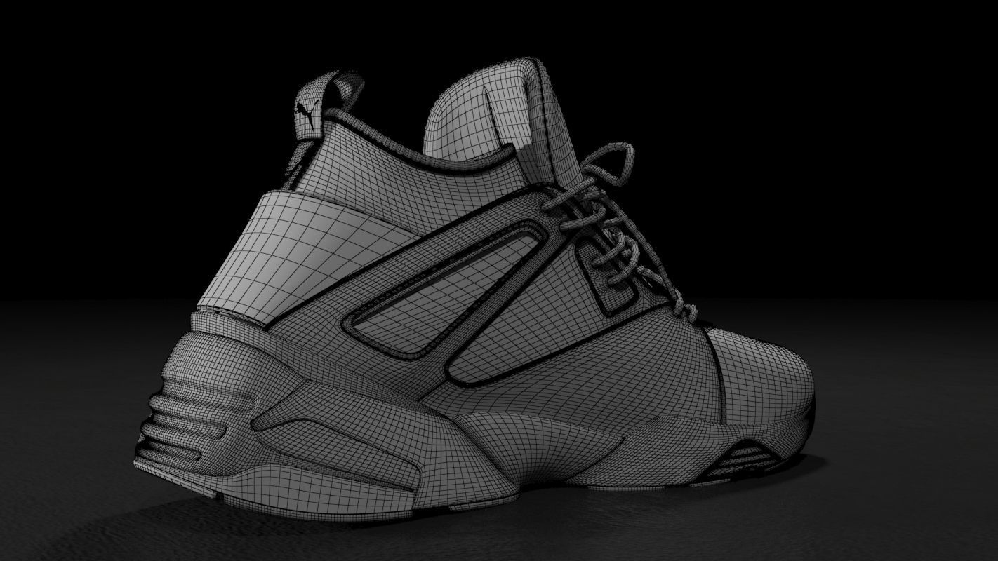 Puma BOG Sock Ice Cream 3D model_2