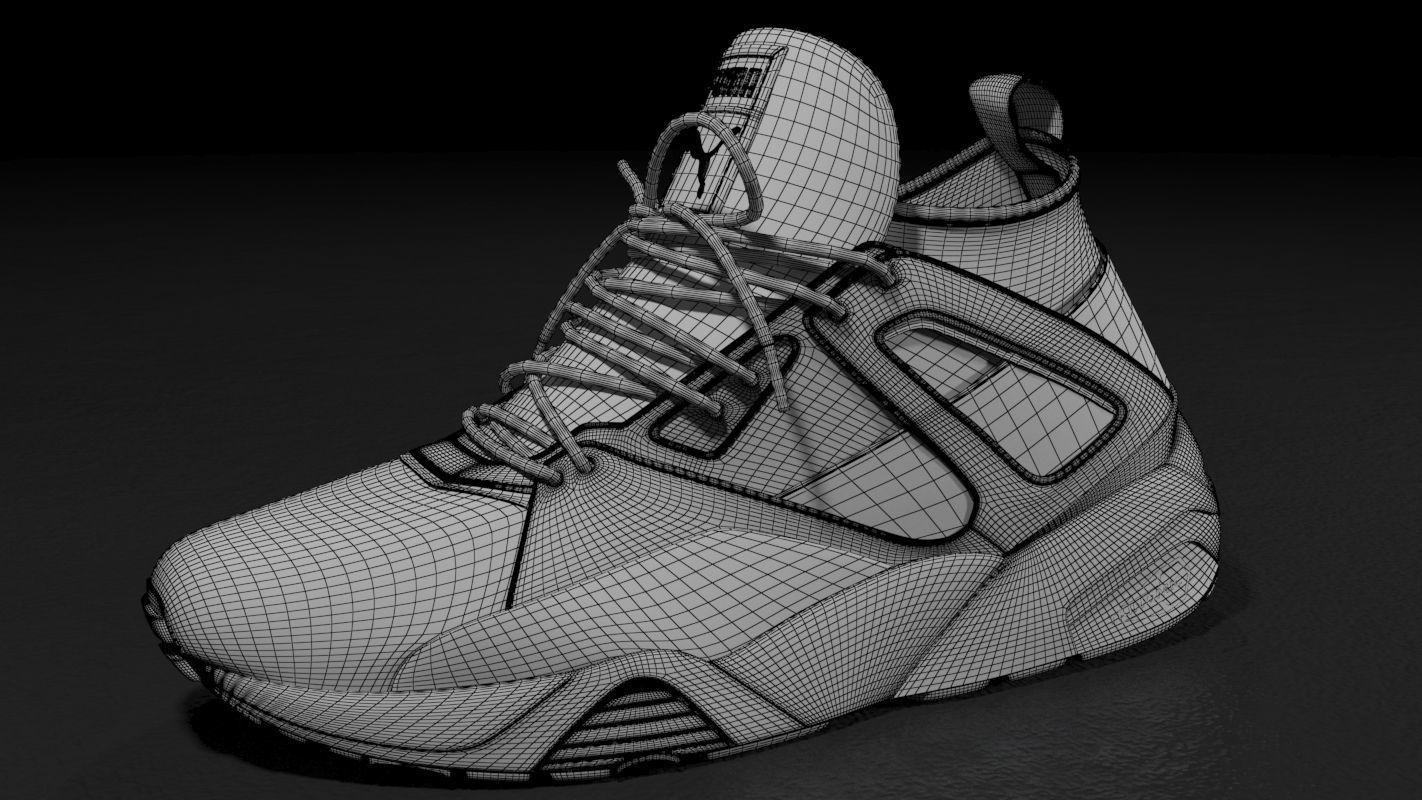 Puma BOG Sock Ice Cream 3D model_1