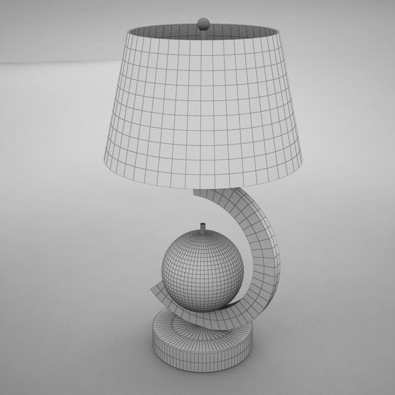Lamp 023 Low-poly 3D model_13