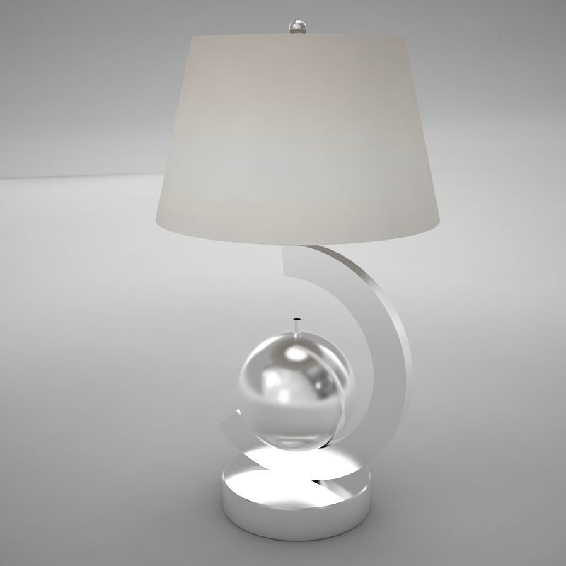 Lamp 023 Low-poly 3D model_3