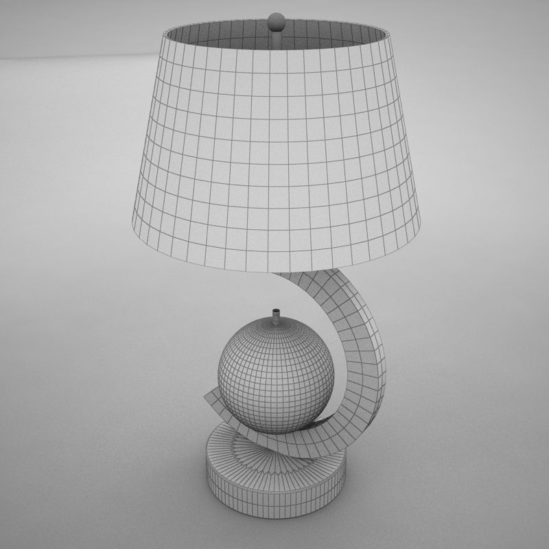 Lamp 023 Low-poly 3D model_12
