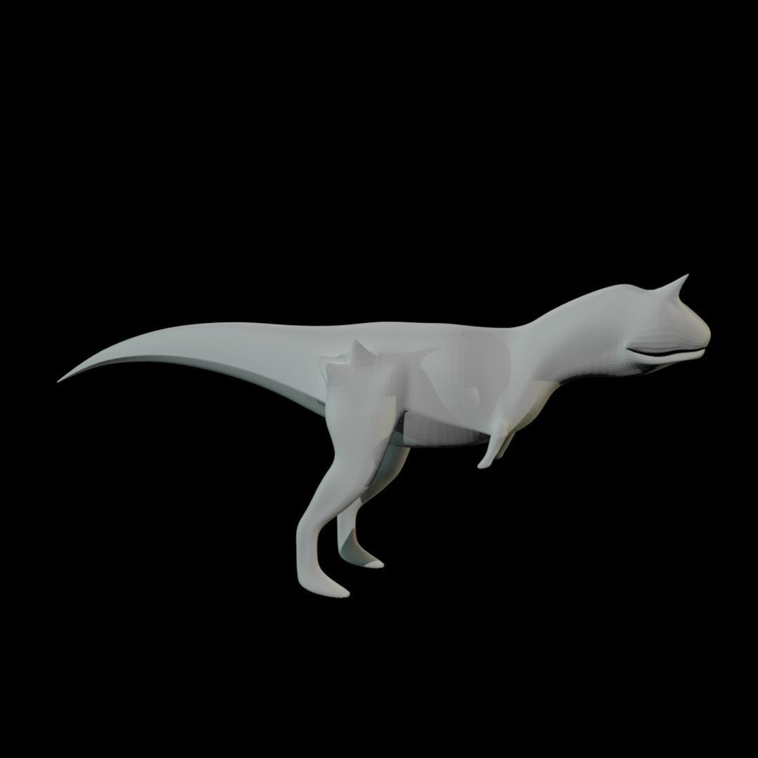 Low-Poly Dinosaurs dinosaur 3D Model Collection_20