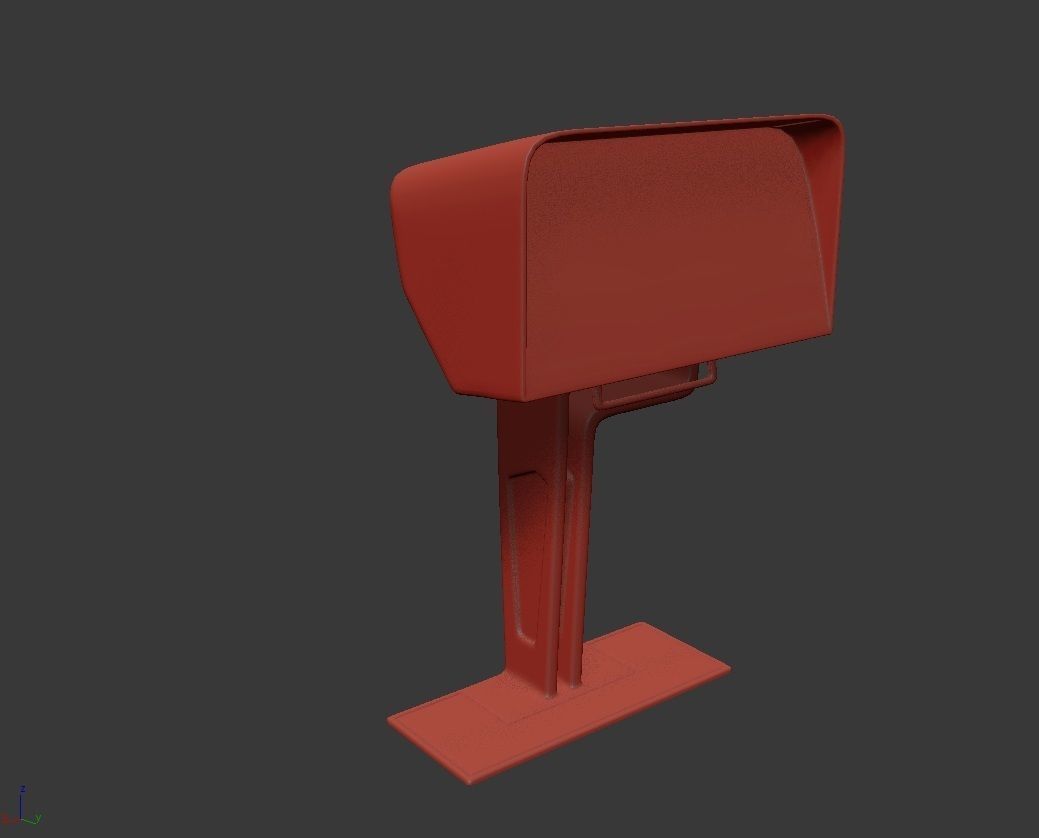 Sci-Fi Chair Set 3D model_7