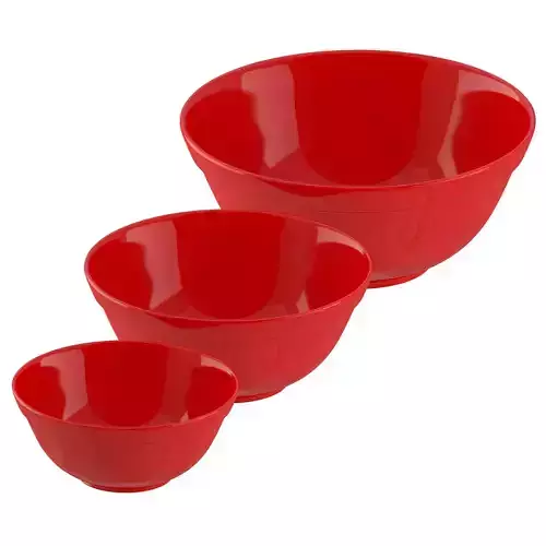 Red Bowls