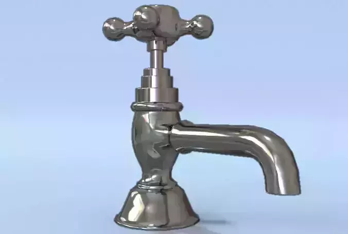 Mixer Victorian Design Free low-poly 3D model