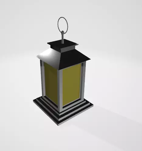 Basic Lantern Free 3D model