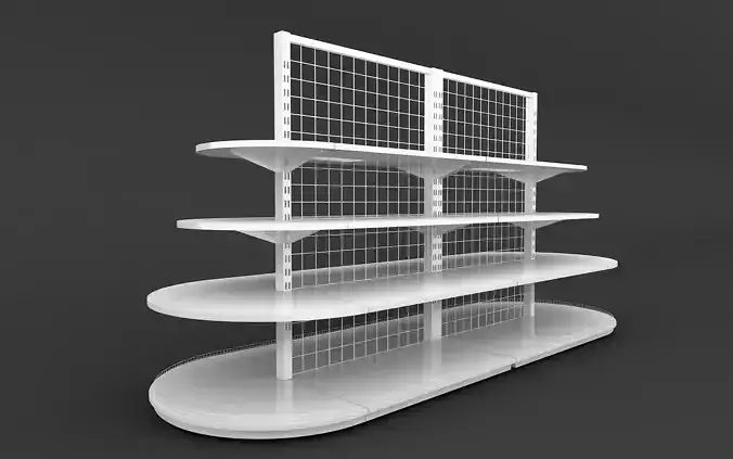 Shelf 3D model 14
