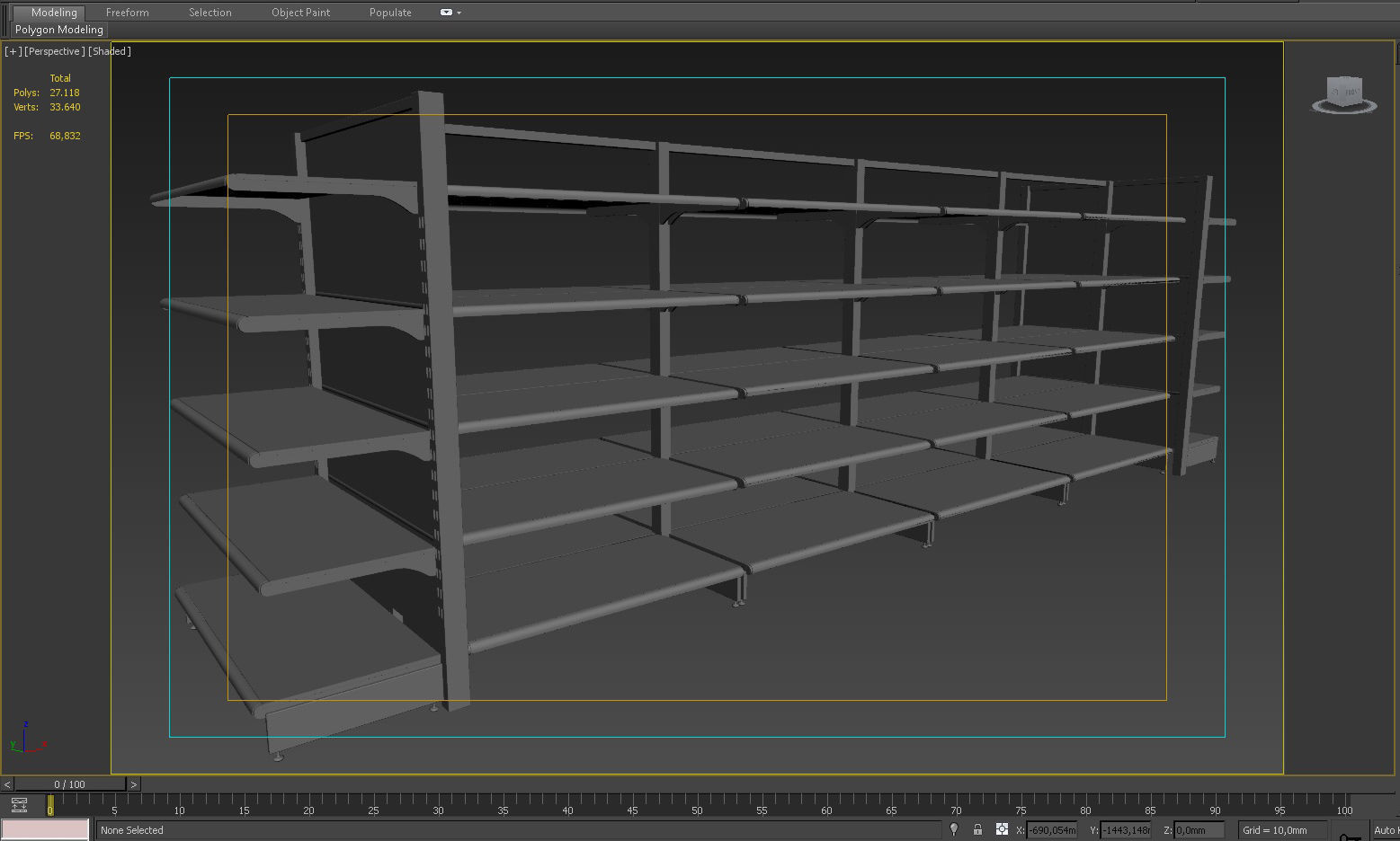 Shelf 3D model 15 3D model_5