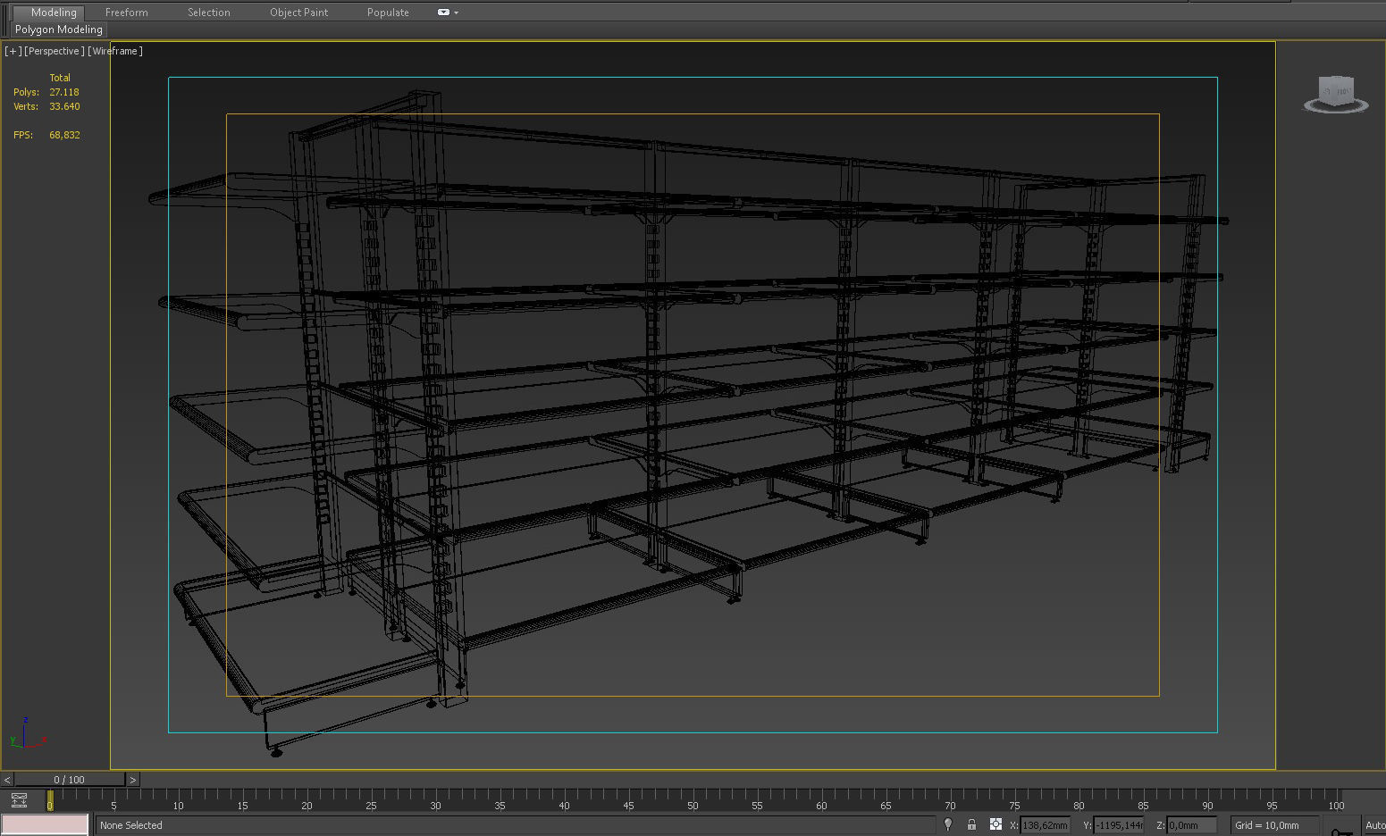 Shelf 3D model 15 3D model_7