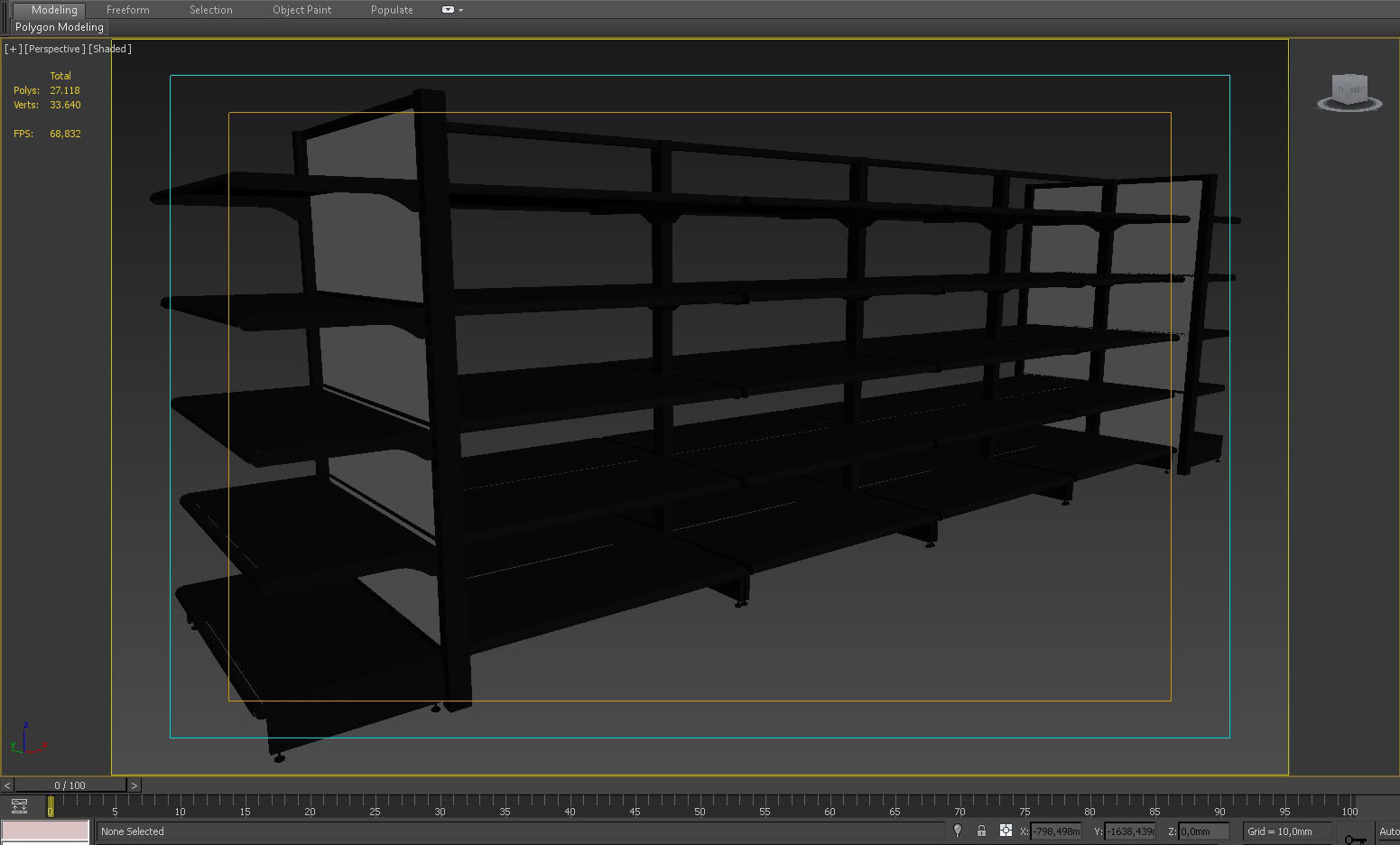 Shelf 3D model 15 3D model_4