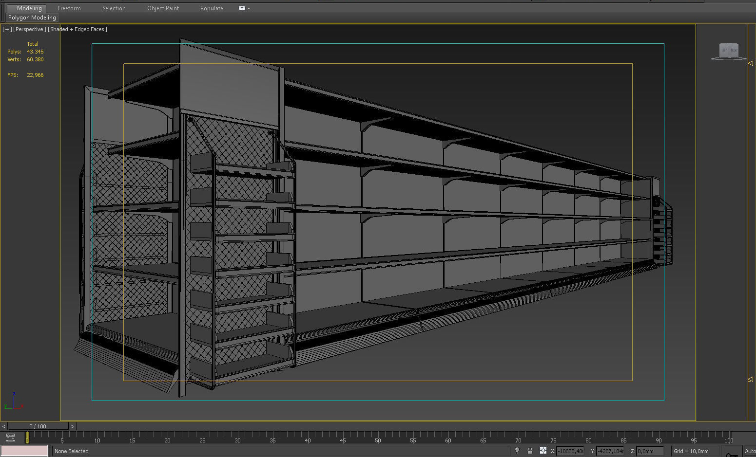 Shelf 3D model 17 3D model_7