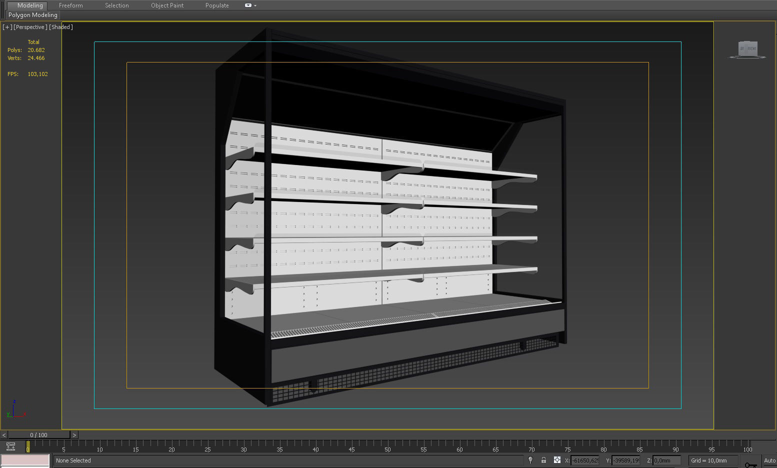 Shelf 3D model 18 3D model_4