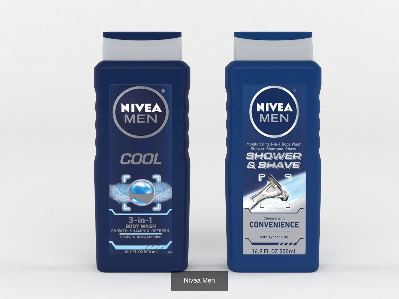 Nivea skin care products 3D Model Collection_2