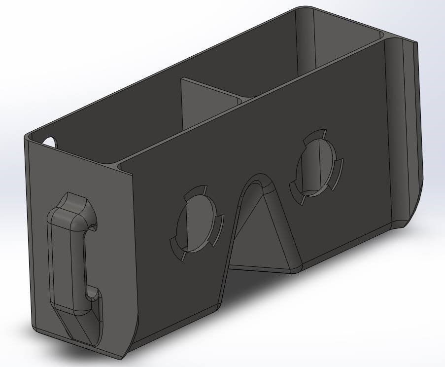 VR headset for OnePlus 5T 3D print model_1