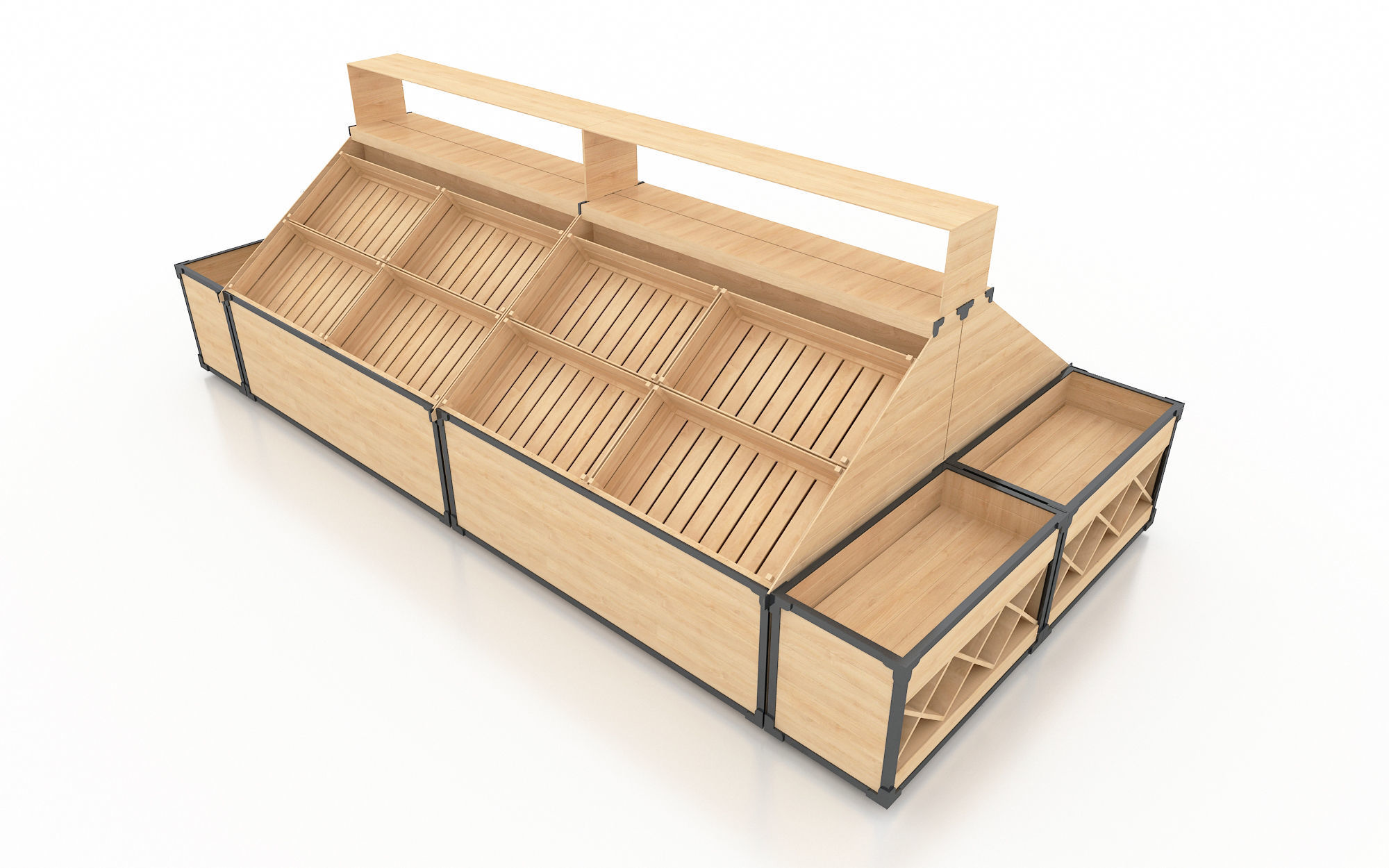 Shelf 3D model 20 3D model_2