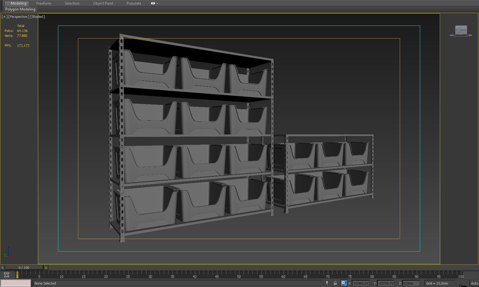Shelf 3D model 21 3D model_8