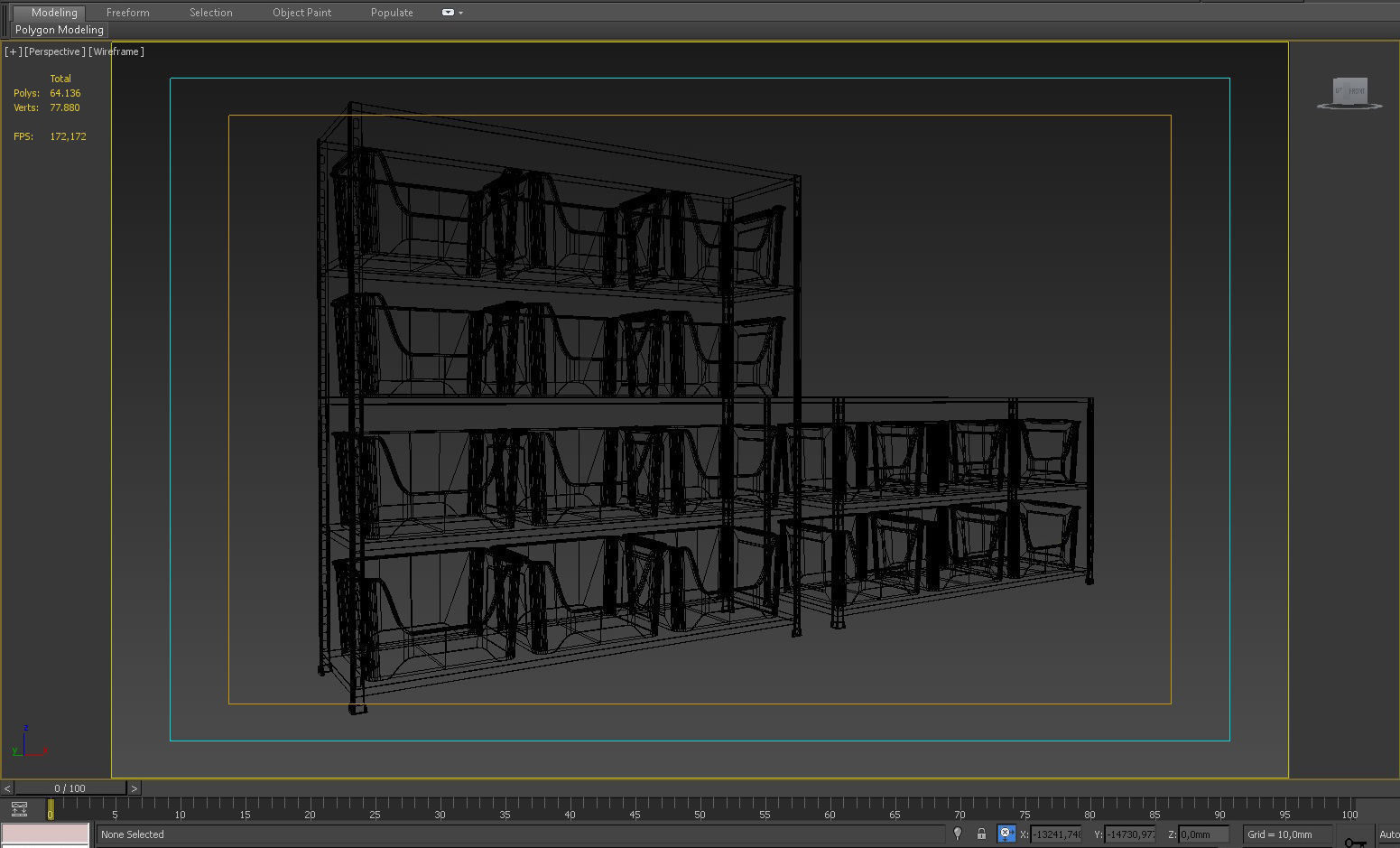 Shelf 3D model 21 3D model_7