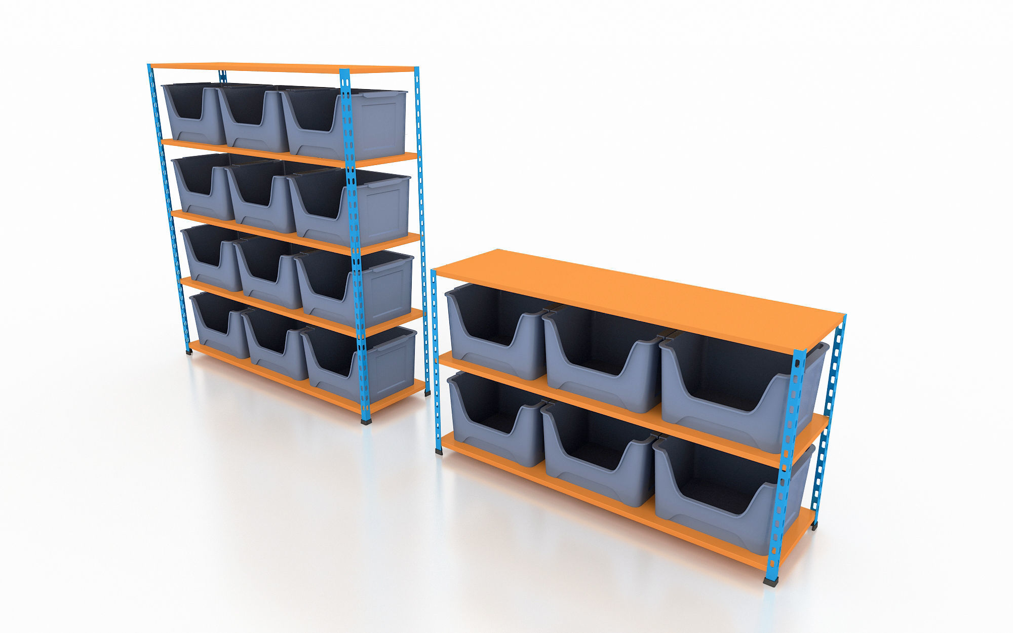 Shelf 3D model 21 3D model_2