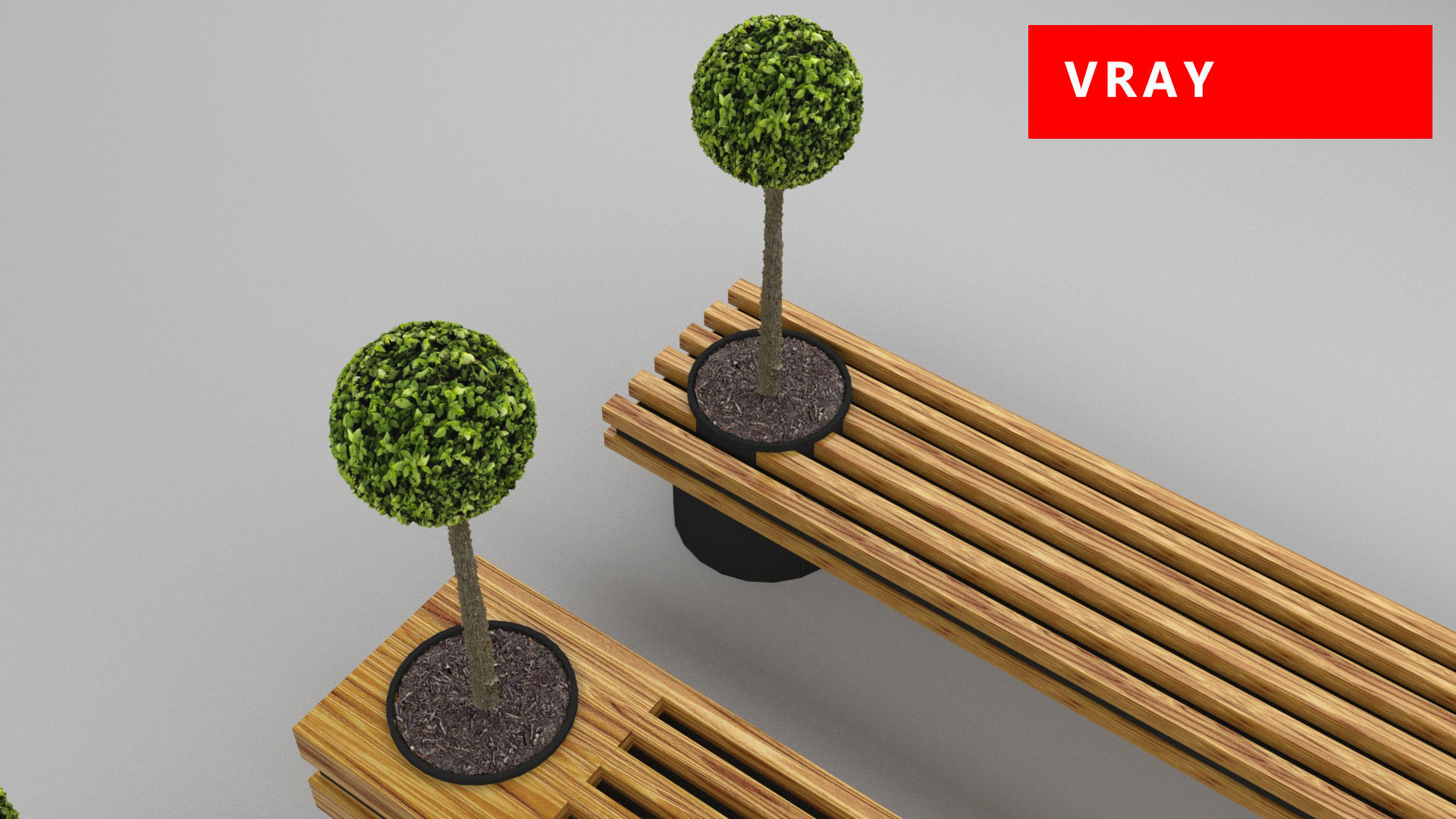 design bench transformer set corona v-ray Low-poly 3D model_24