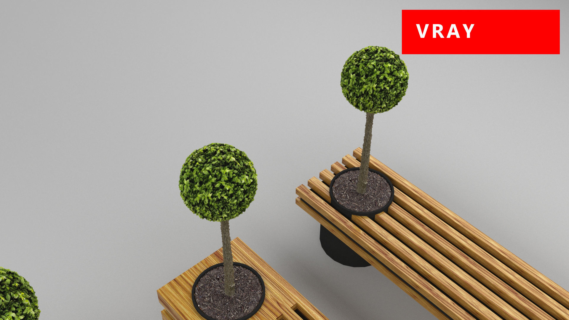 design bench transformer set corona v-ray Low-poly 3D model_25