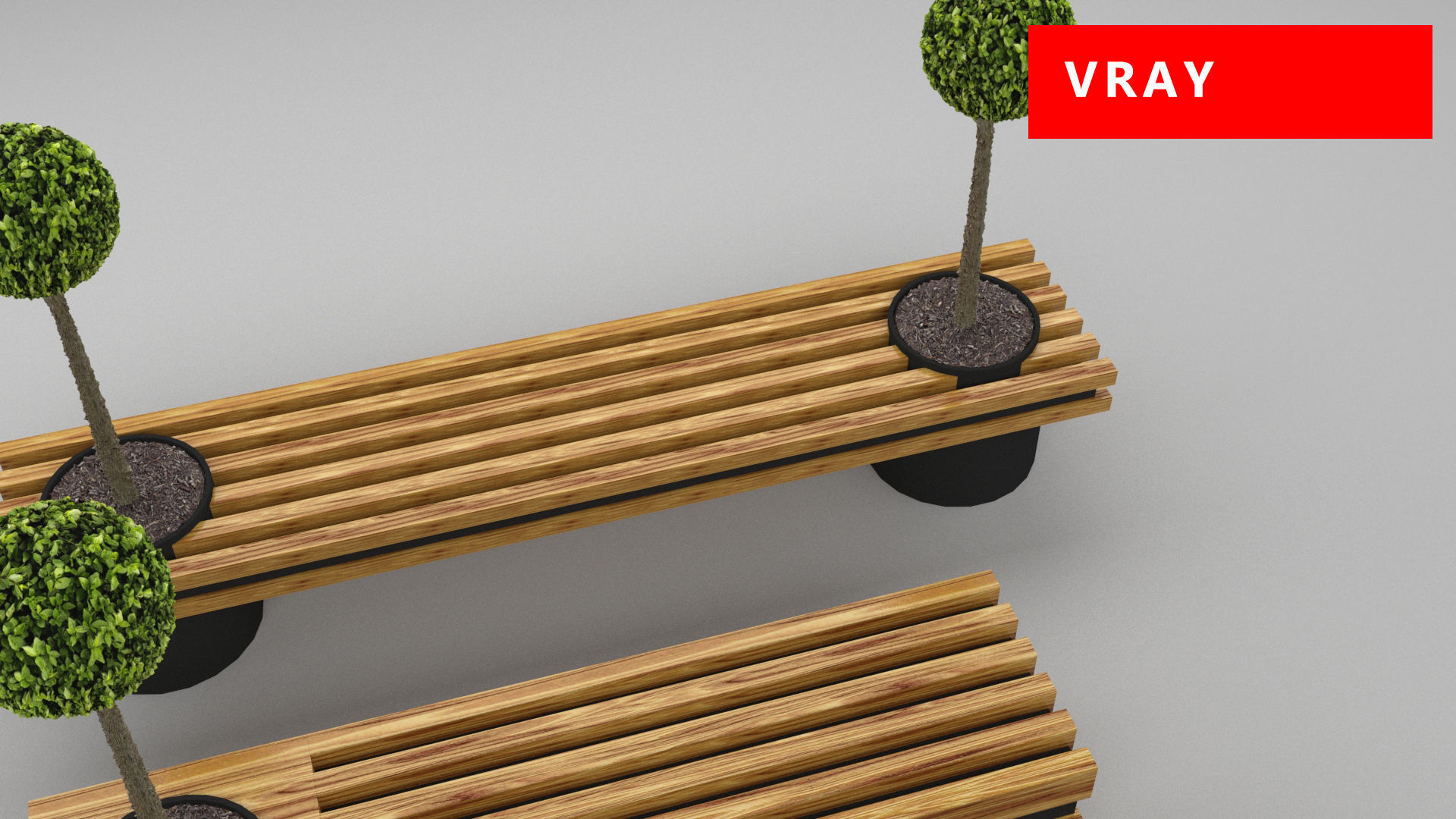 design bench transformer set corona v-ray Low-poly 3D model_21