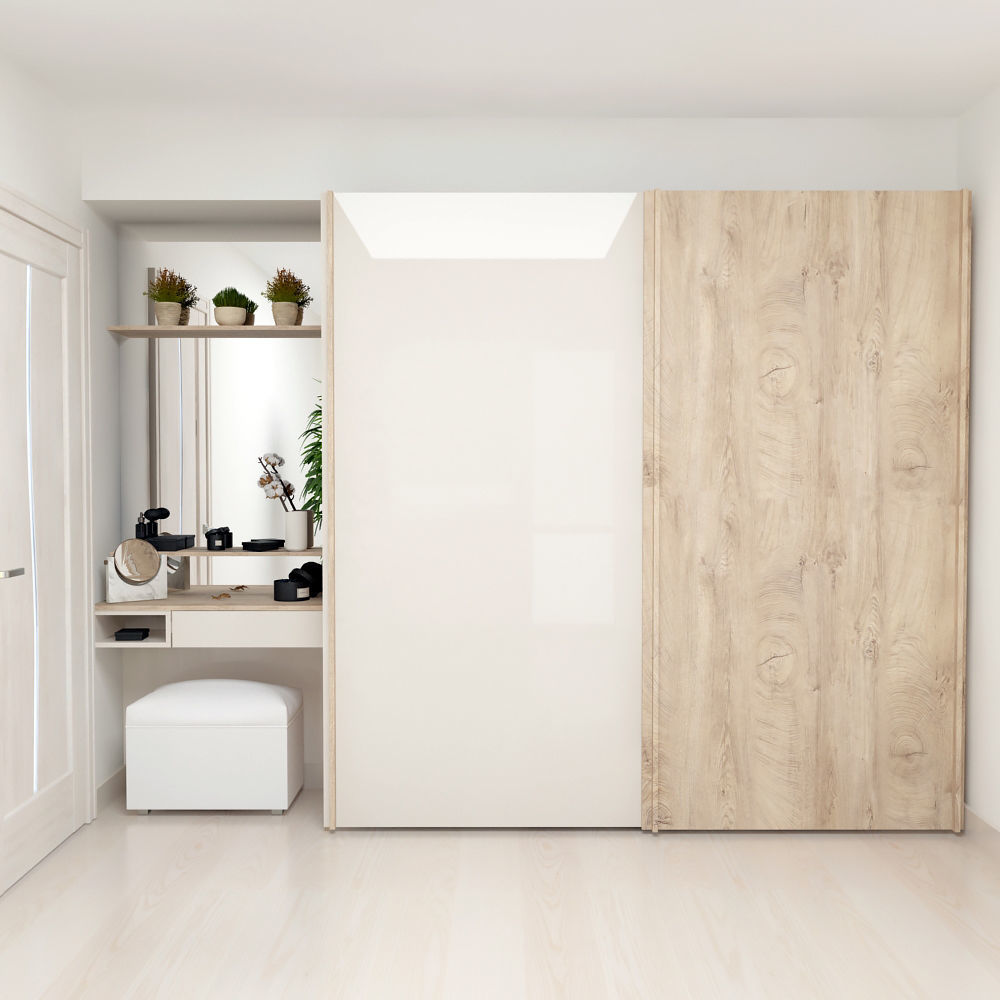 Wardrobe  Display cabinet 3D model_2