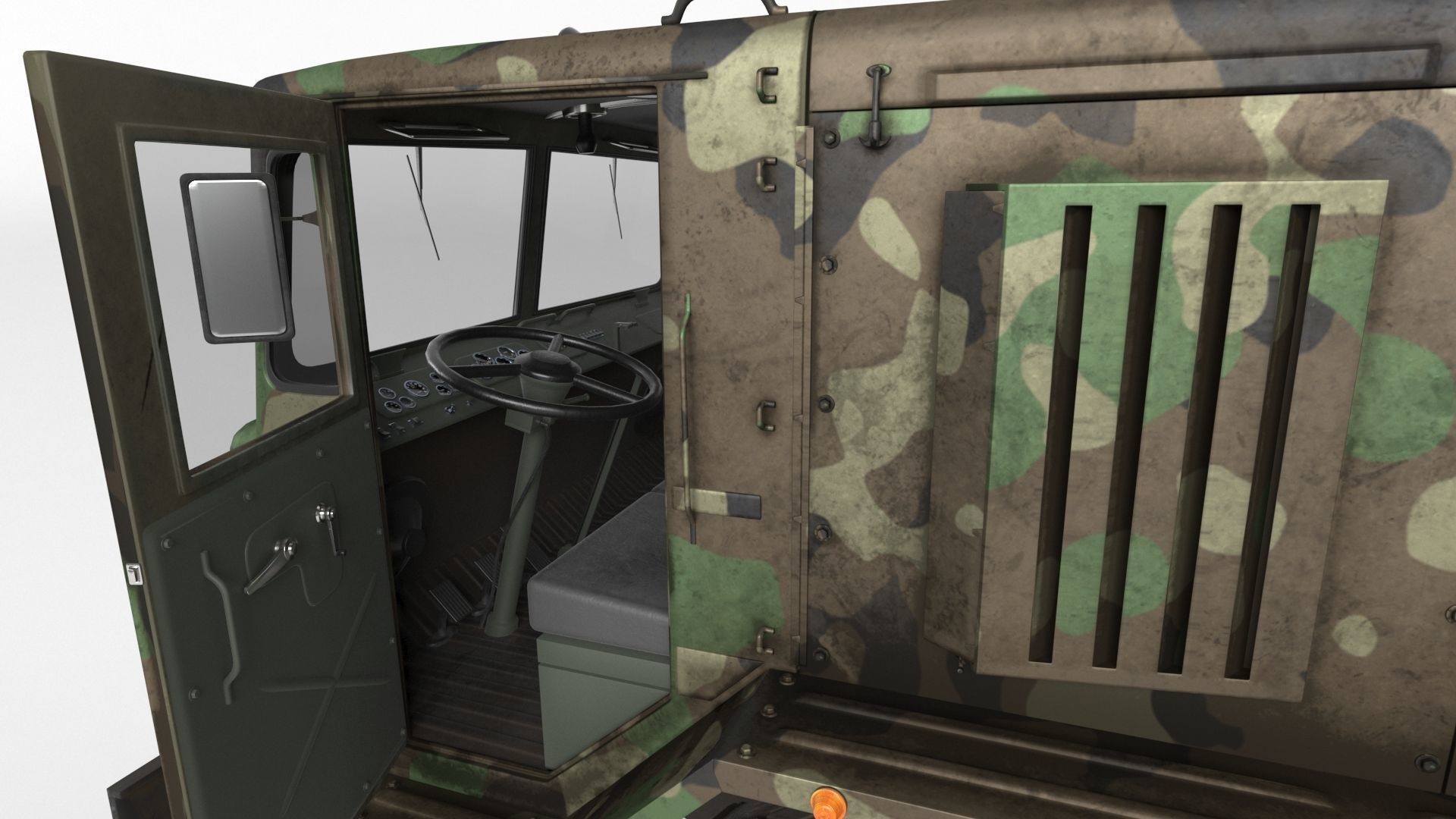 Maz 537 Kung 3D model_8