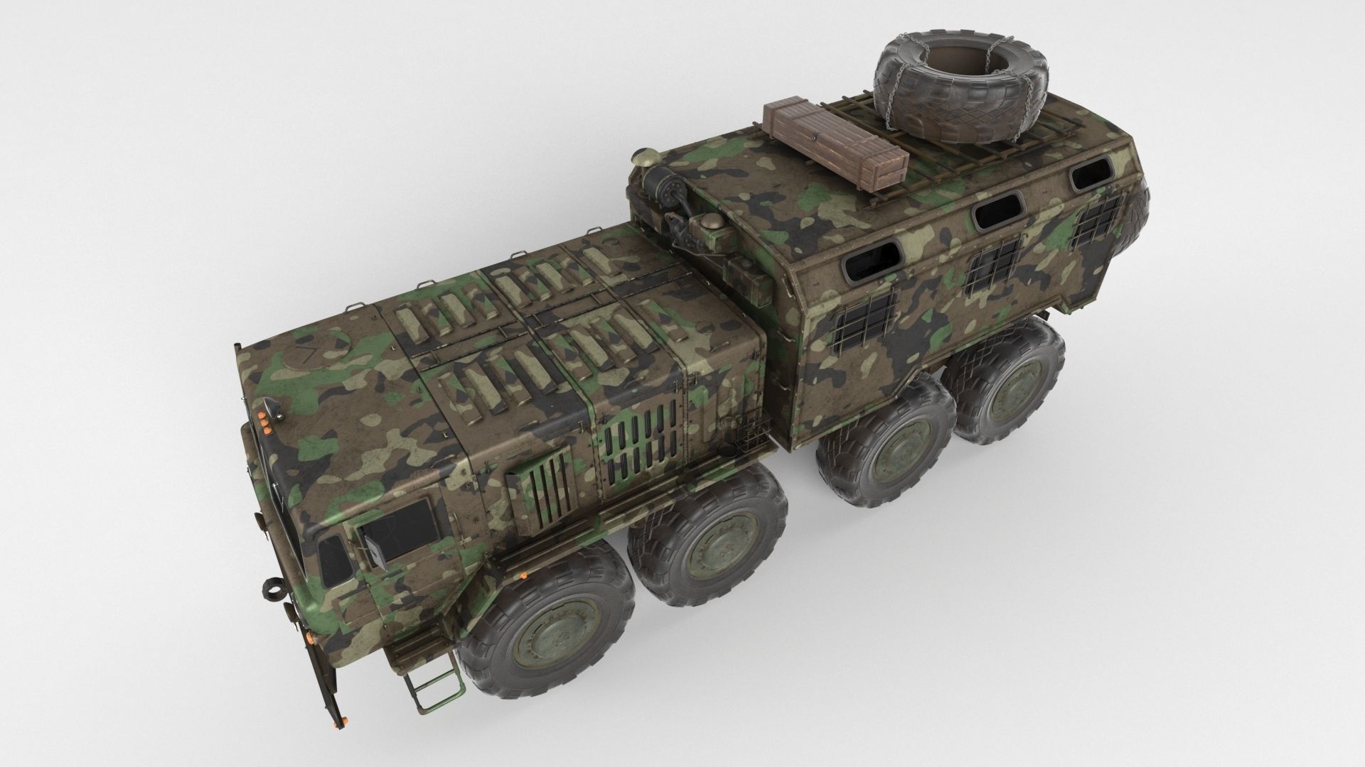 Maz 537 Kung 3D model_7