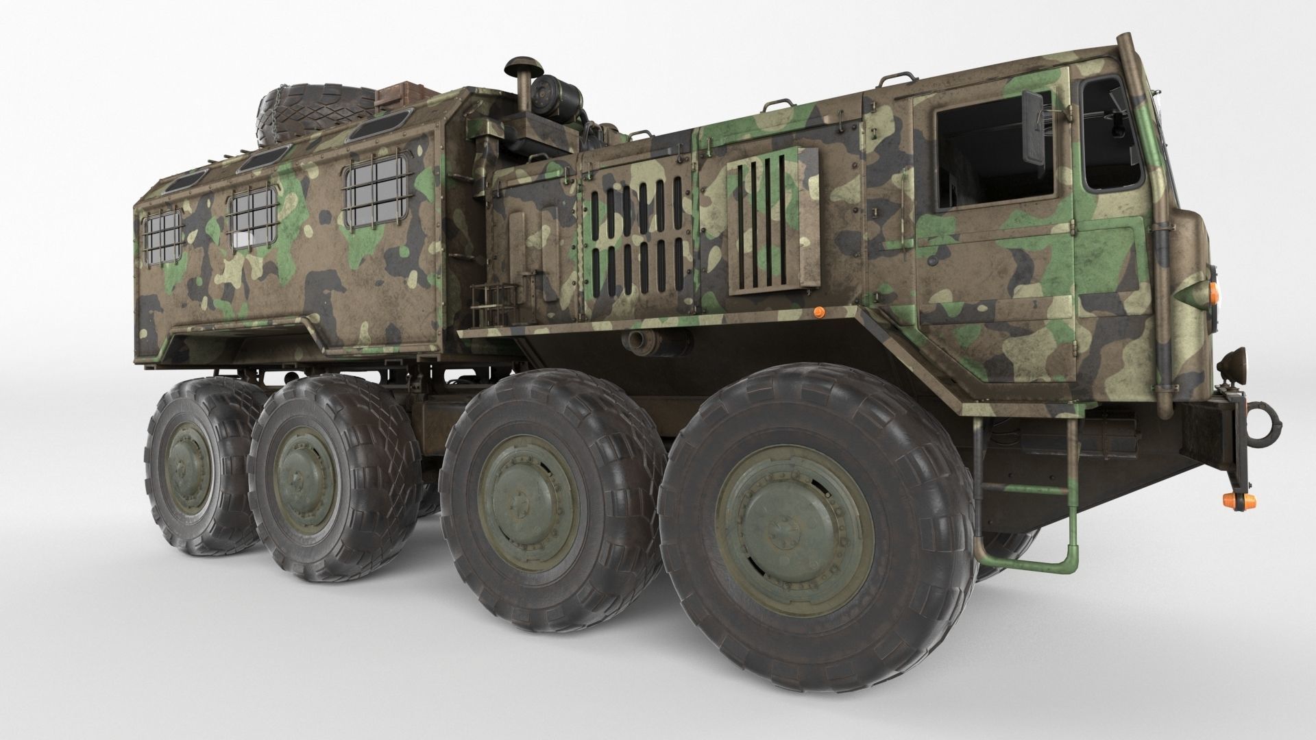 Maz 537 Kung 3D model_2