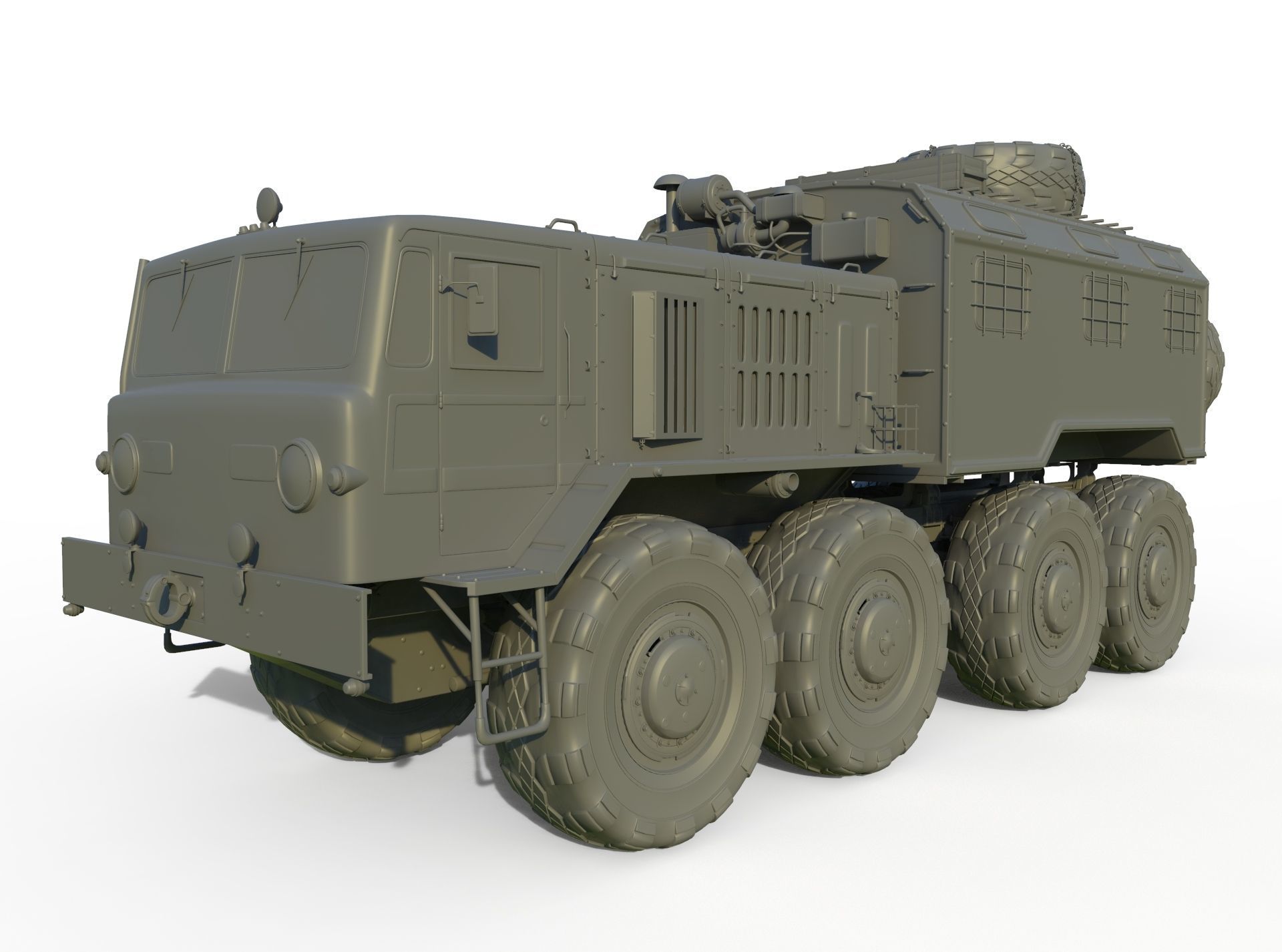 Maz 537 Kung 3D model_9