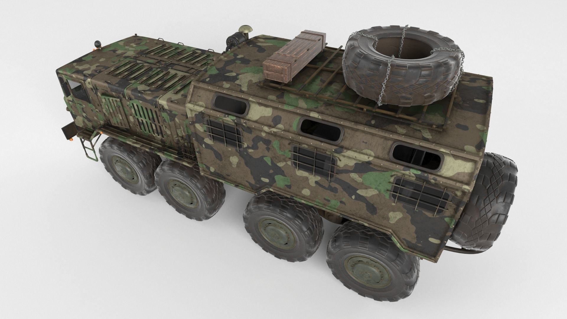 Maz 537 Kung 3D model_6